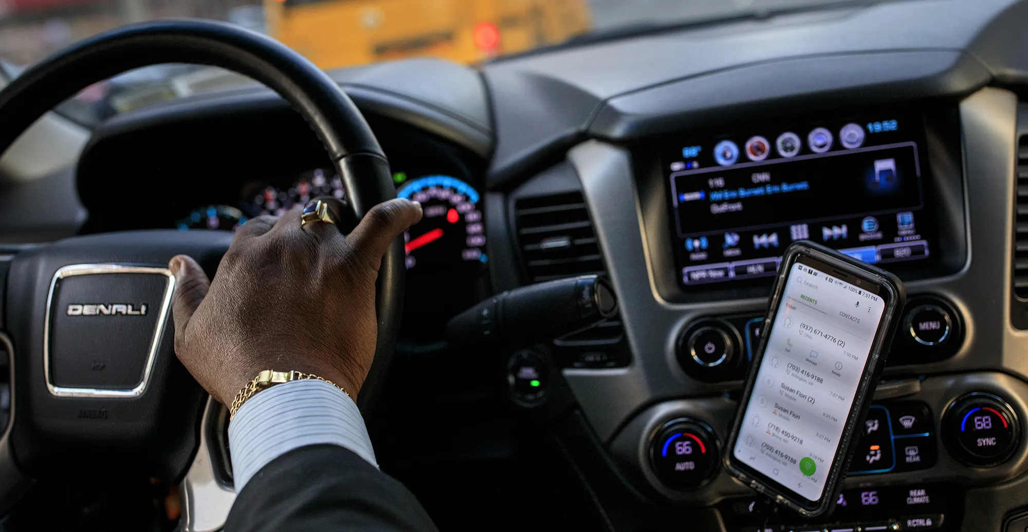 Driver for Uber in NYC.