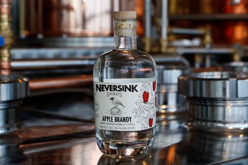 Neversink's Apple Brandy.