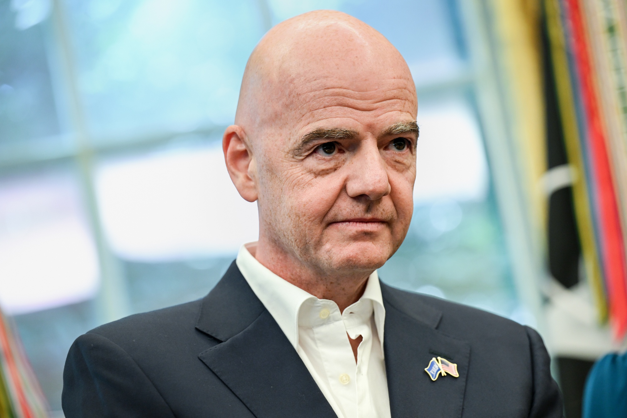 FIFA President Gianni Infantino Photographer: Annabelle Gordon&#x2F;UPI&#x2F;Bloomberg