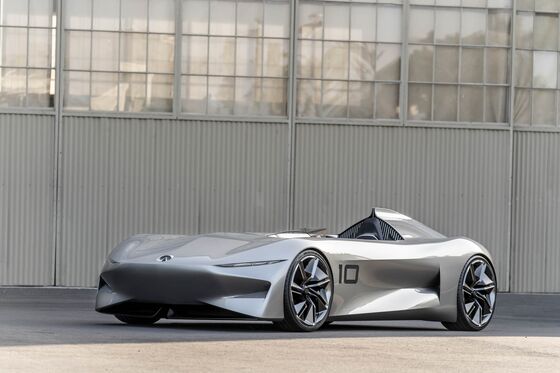 Infiniti’s Prototype 10 Is the Rocketeer of Electric Cars