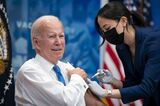 President Biden Receives Updated Covid-19 Vaccine