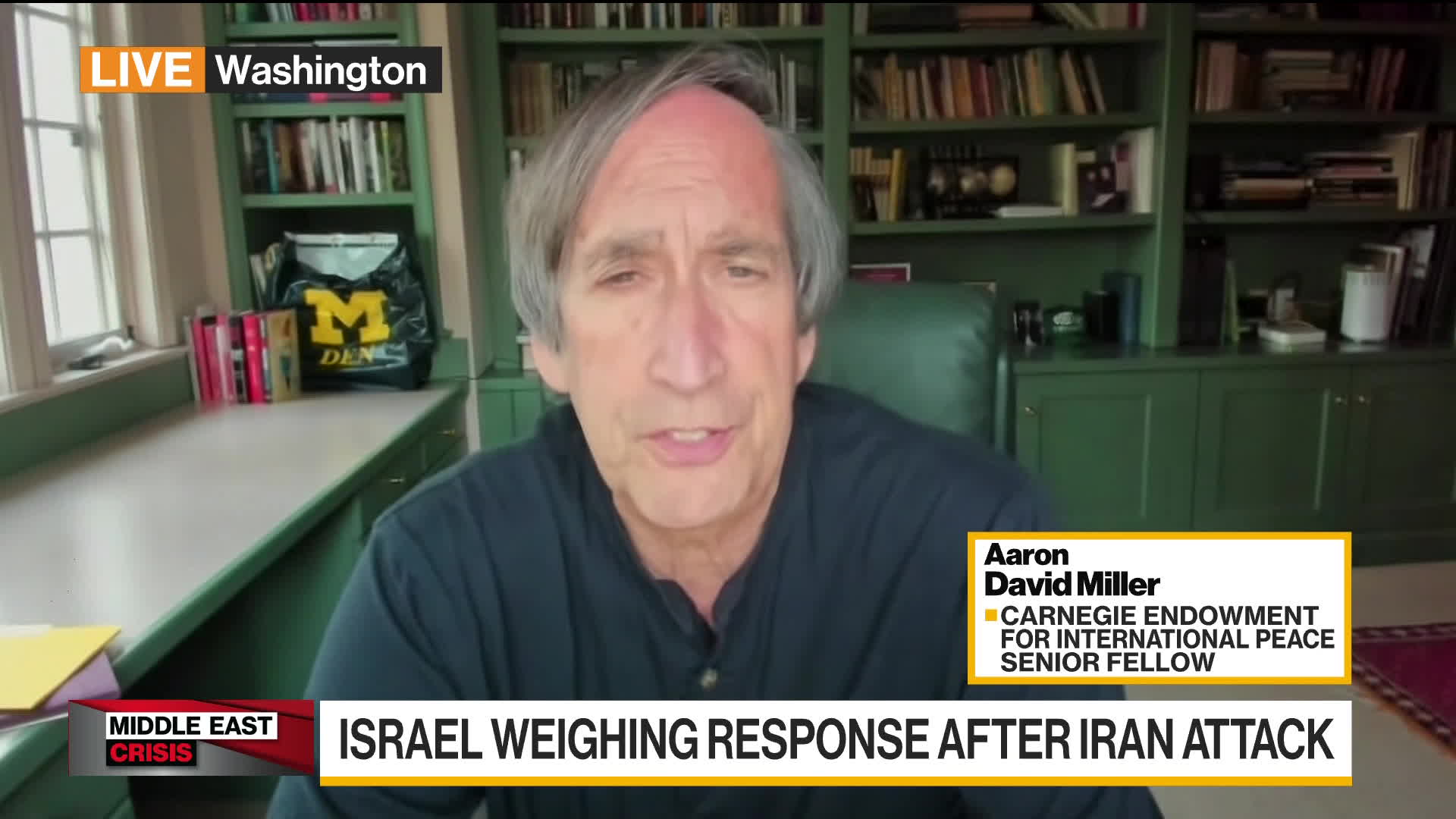 Watch Carnegie Endowment's Miller on Iran's Attack on Israel - Bloomberg