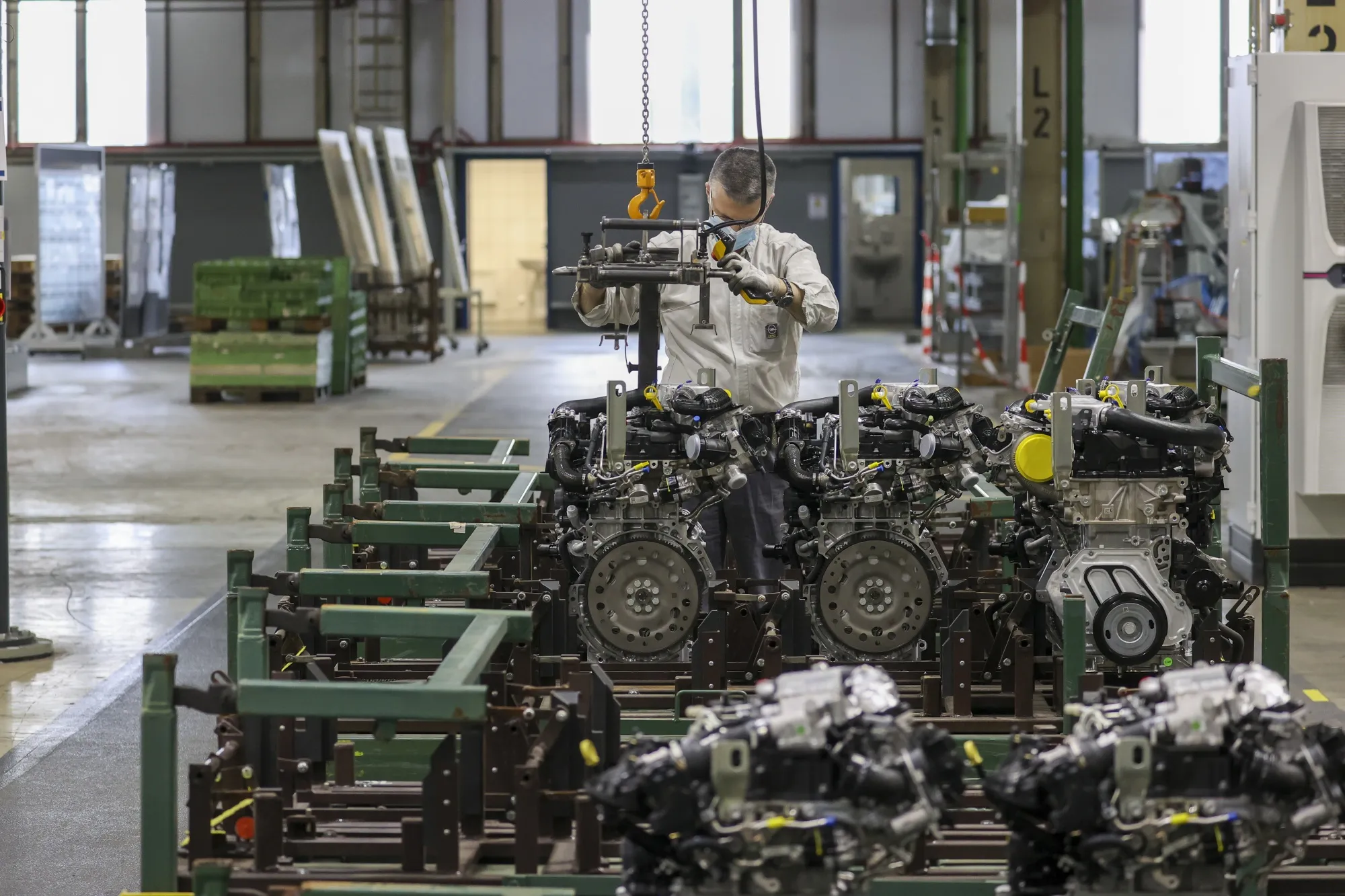 Manufacturers in the country continued to ramp up output for a third straight month in July.