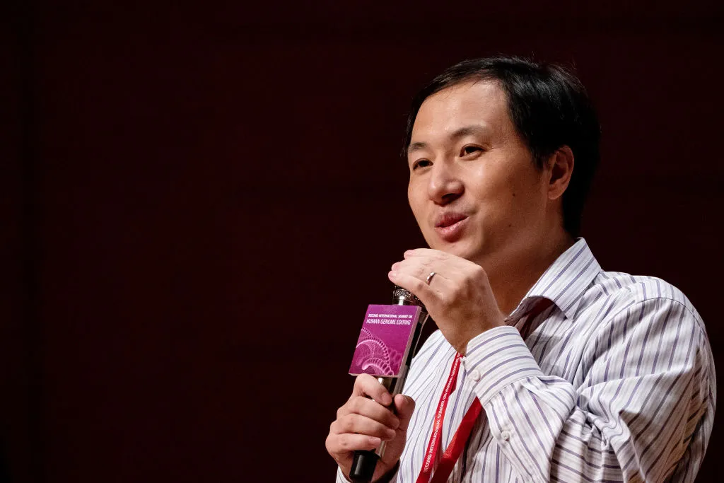 He Jiankui, the researcher condemned worldwide for unethical gene editing.