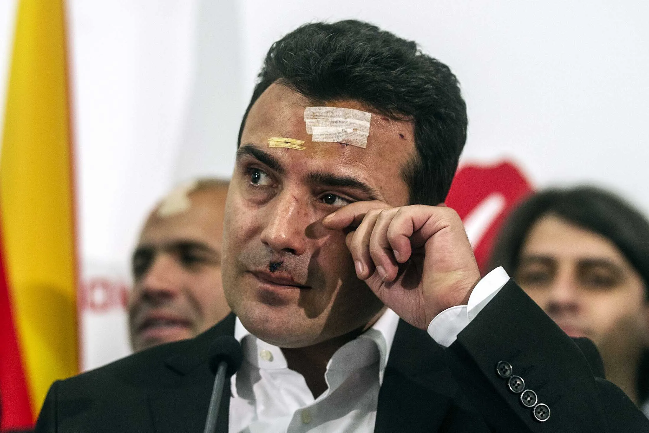 Macedonia's Prime Minister Zoran Zaev in Skopje.
