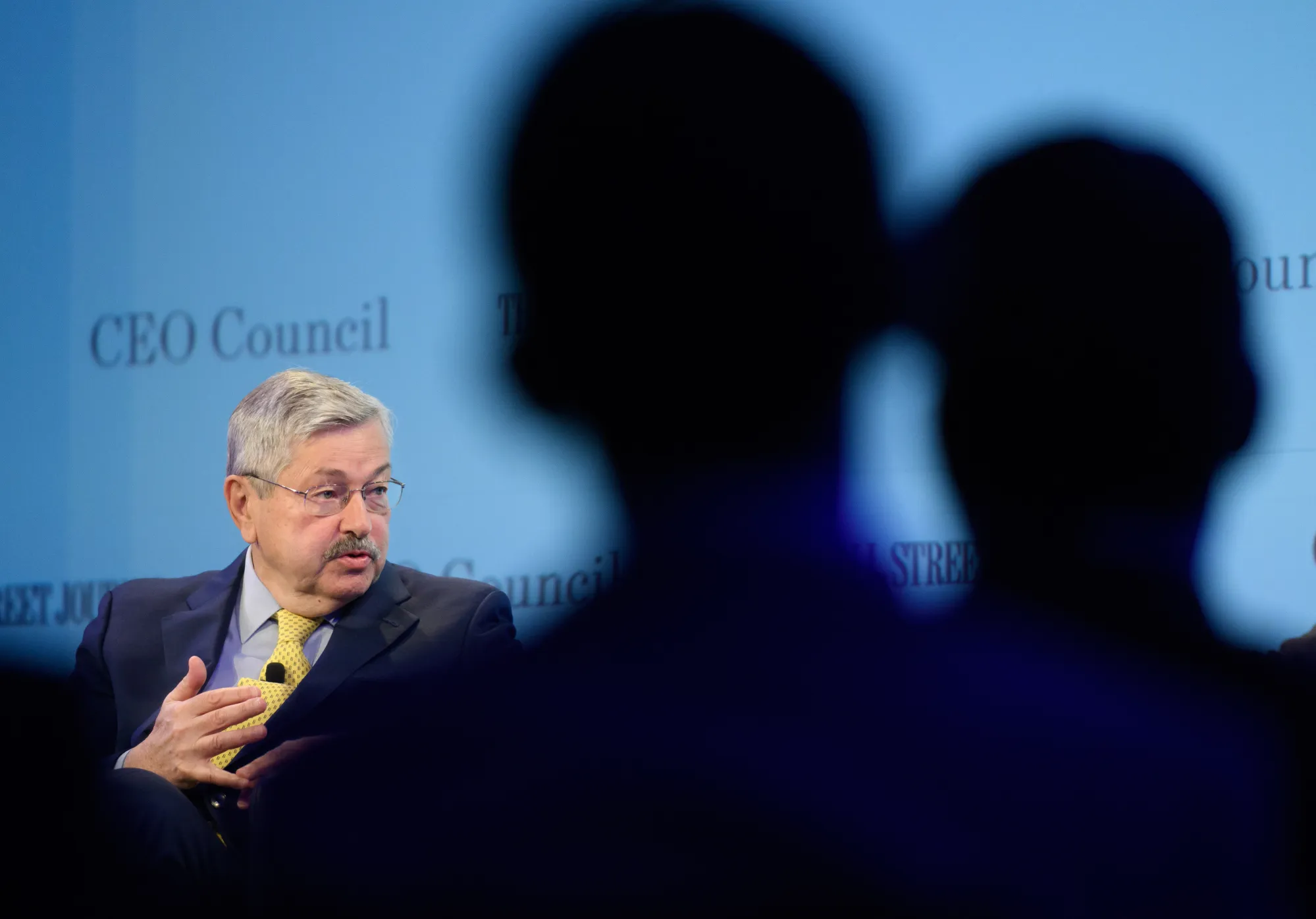 Terry Branstad, U.S. Ambassador to China, speaks during the Wall Street Journal CEO Council in Tokyo.