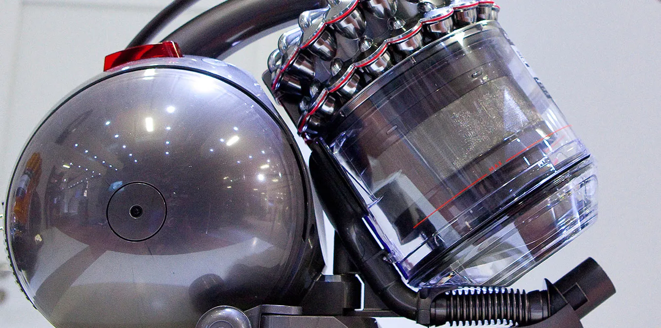 A Dyson Cinetic DC 52 Animal Complete vacuum cleaner.

