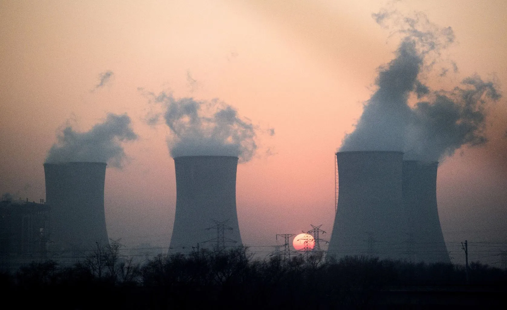 China: Turning water into haze.
