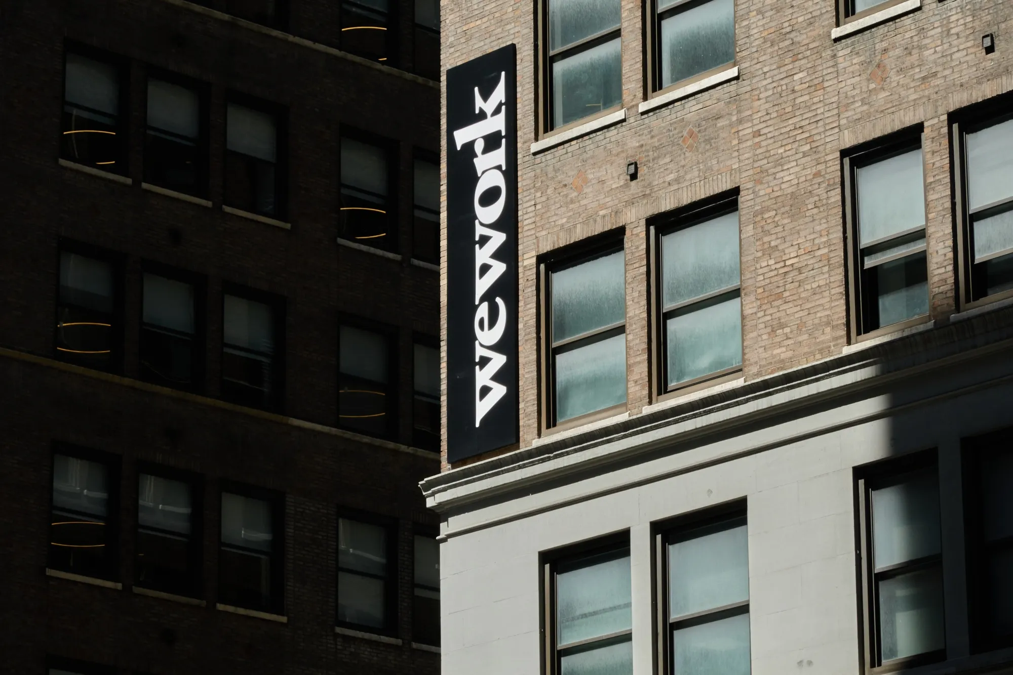 A WeWork location in New York.