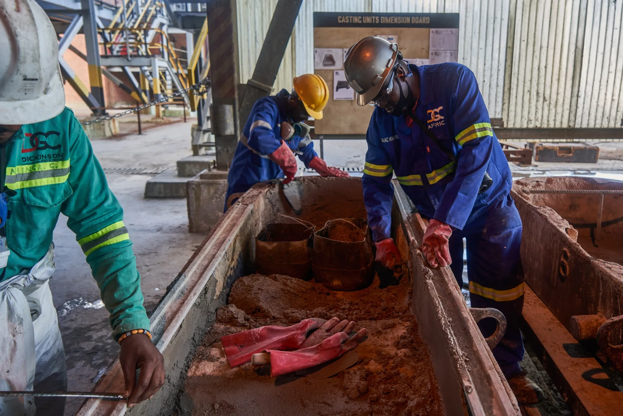 Zambia’s growth was 8.6% in the three months through December.