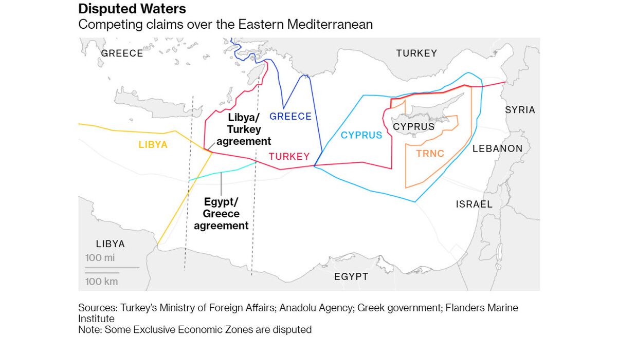The Conflicts That Keep Turkey and Greece at Odds QuickTake Bloomberg