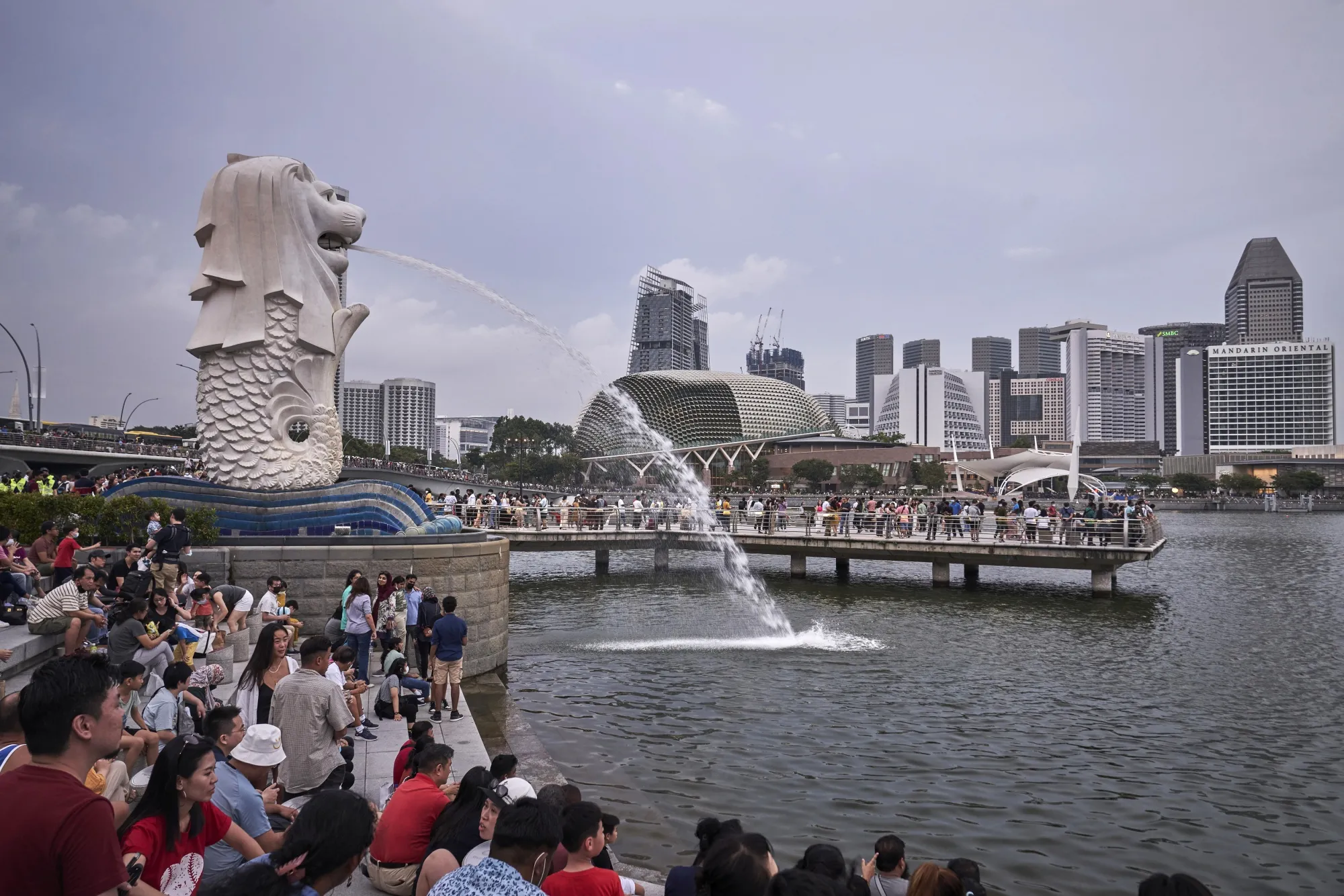 Singapore sees the economy expand by 0.5-2.5% in 2023.