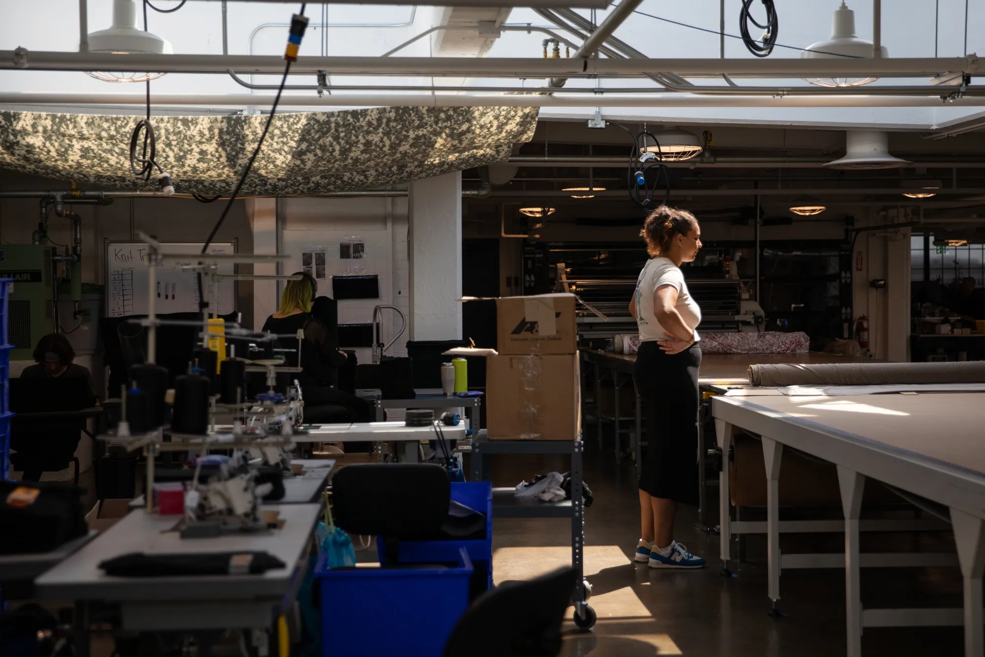 Industrial Sewing & Innovation Center Facility Ahead Of Markit Manufacturing Figures