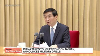 China Toughens Tone on Taiwan, Announces Military Drills