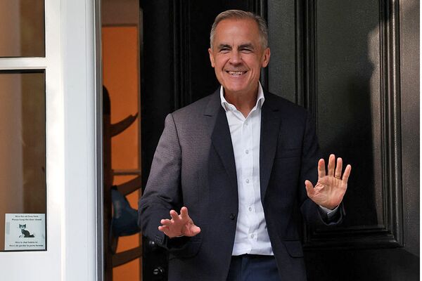 UK Prime Minister Meets With Mark Carney Ahead Of G7 Leaders' Summit
