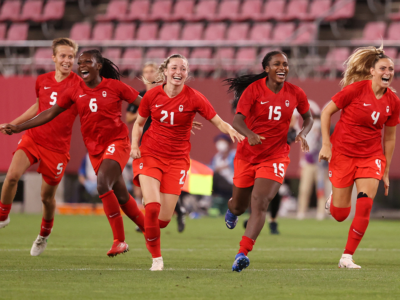 Canada Upsets US With 10 Win in Women's Soccer Bloomberg