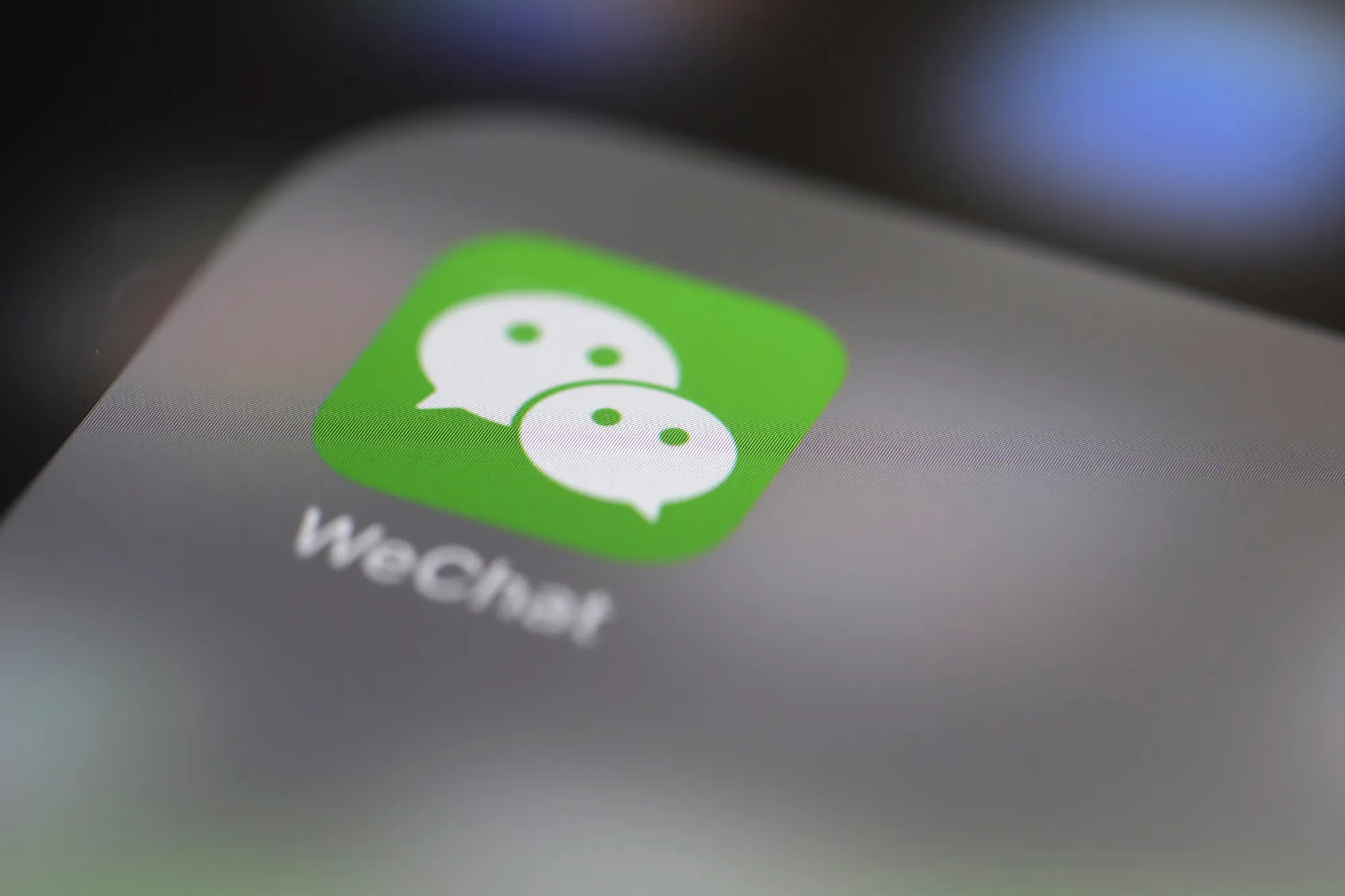 General Images of Tencent Holdings Ltd. Messaging Applications WeChat and QQ
