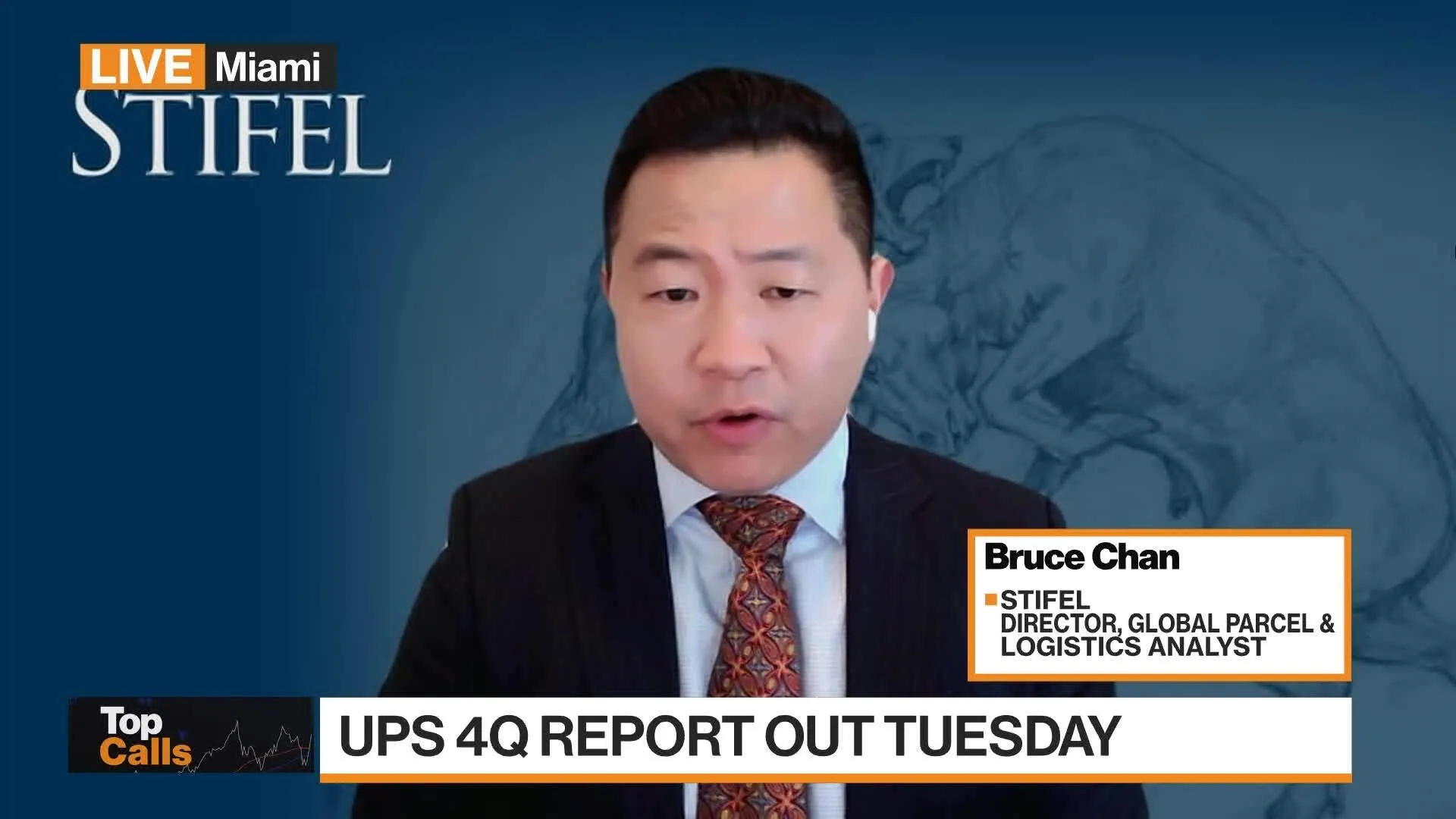 Watch Stifel's Chan on UPS 4Q Report - Bloomberg