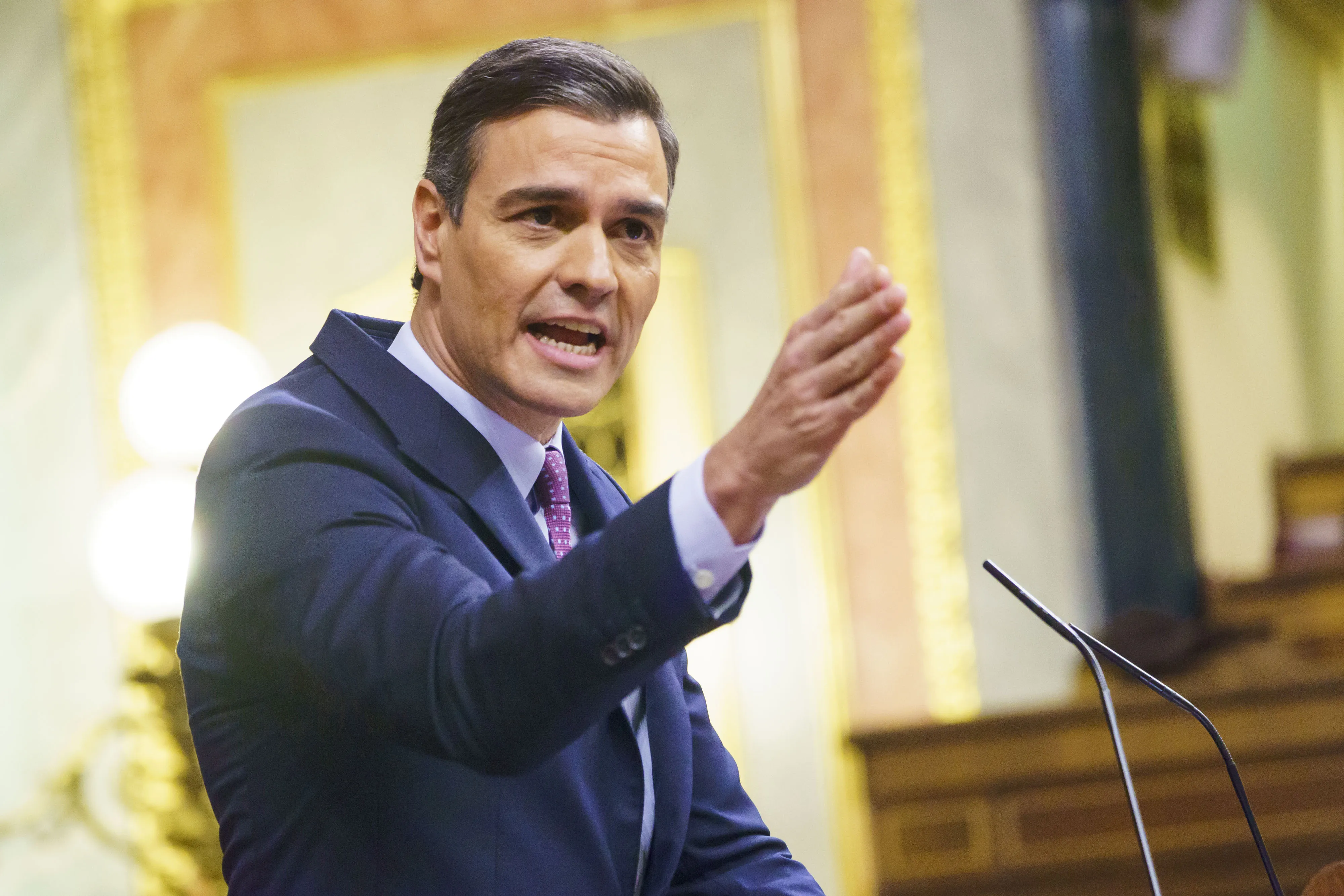 Pedro Sanchez on Jan. 4.