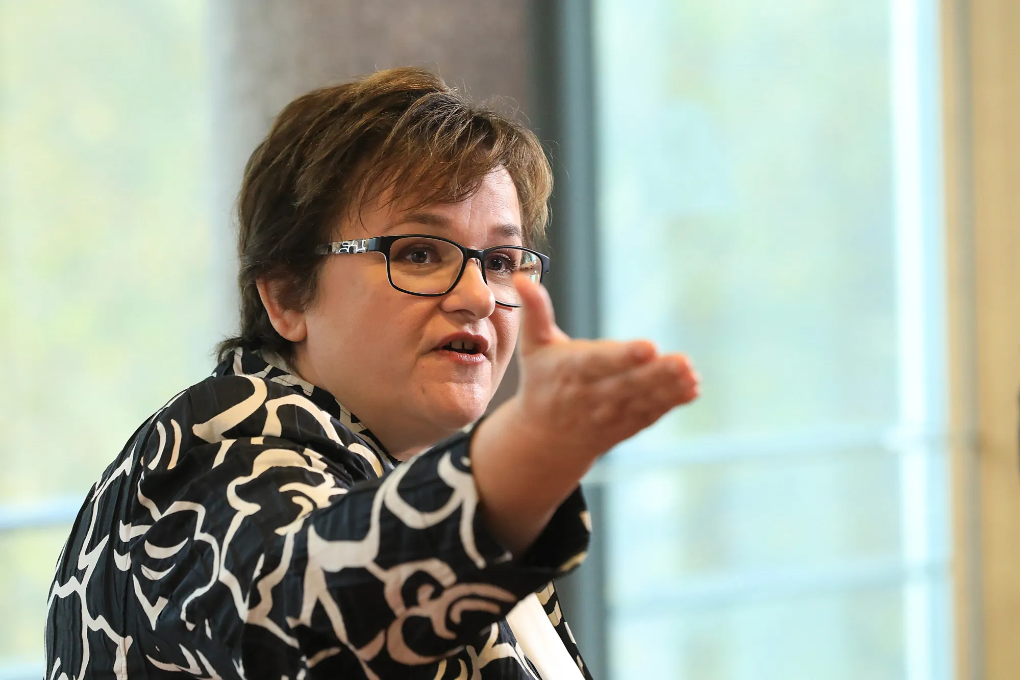 ECB Executive Board member Sabine Lautenschlaeger