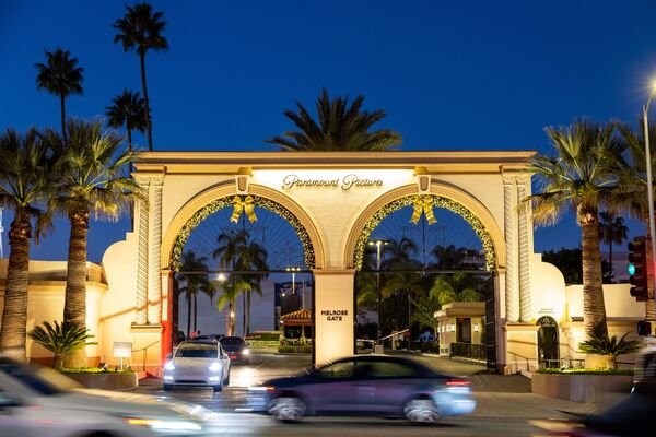 Paramount Studios in Los Angeles, California.