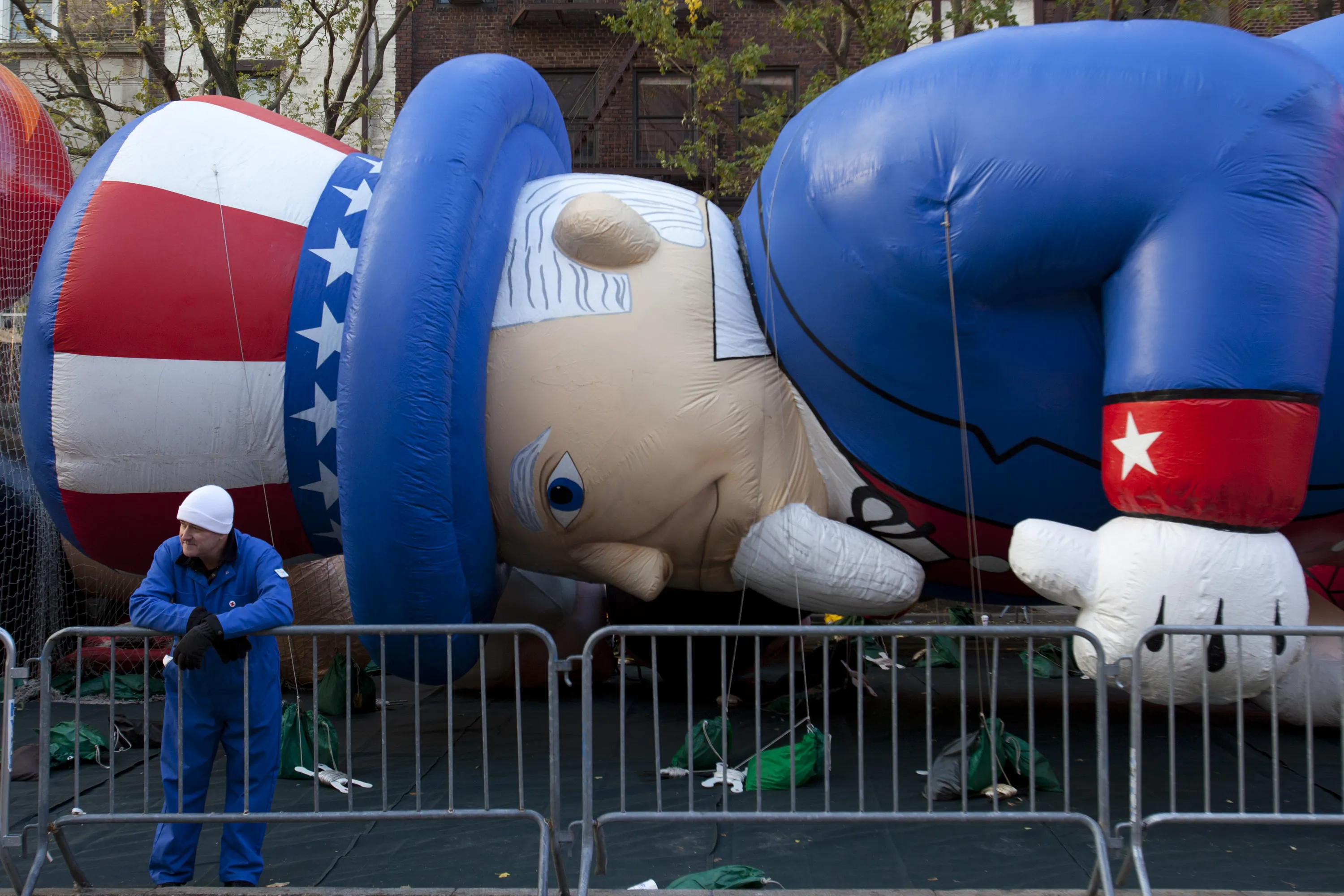 Maybe inflate it away?
