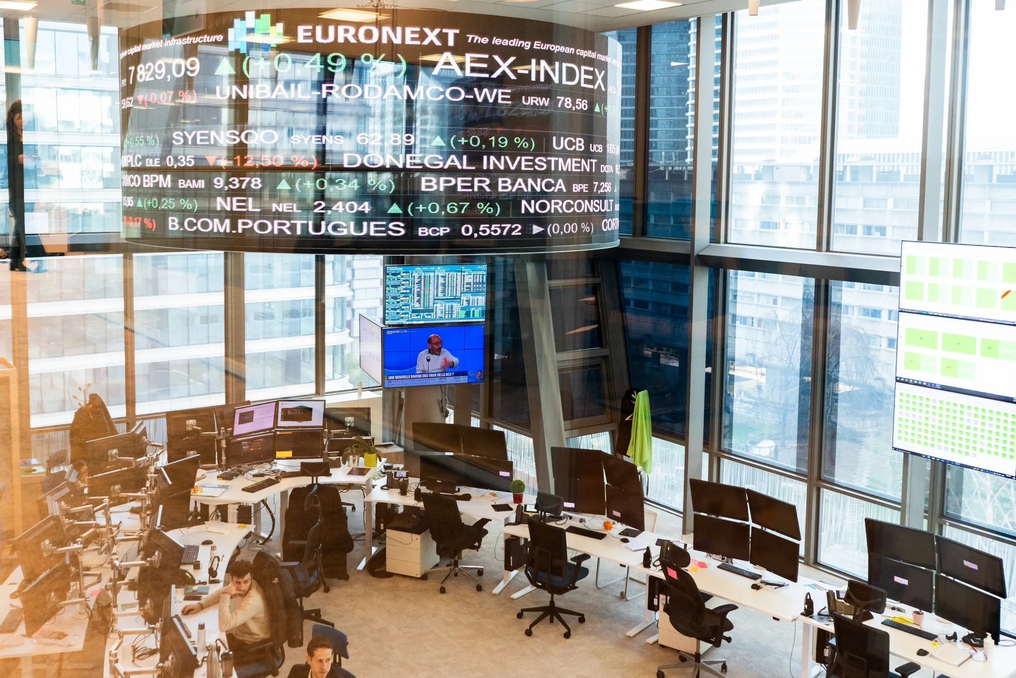 France's Euronext NV as US Tariffs Angst Shifts European Markets 