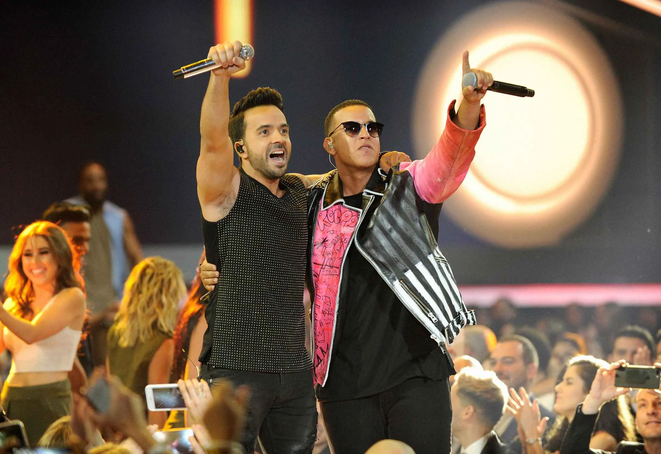 Luis Fonsi and Daddy Yankee.
