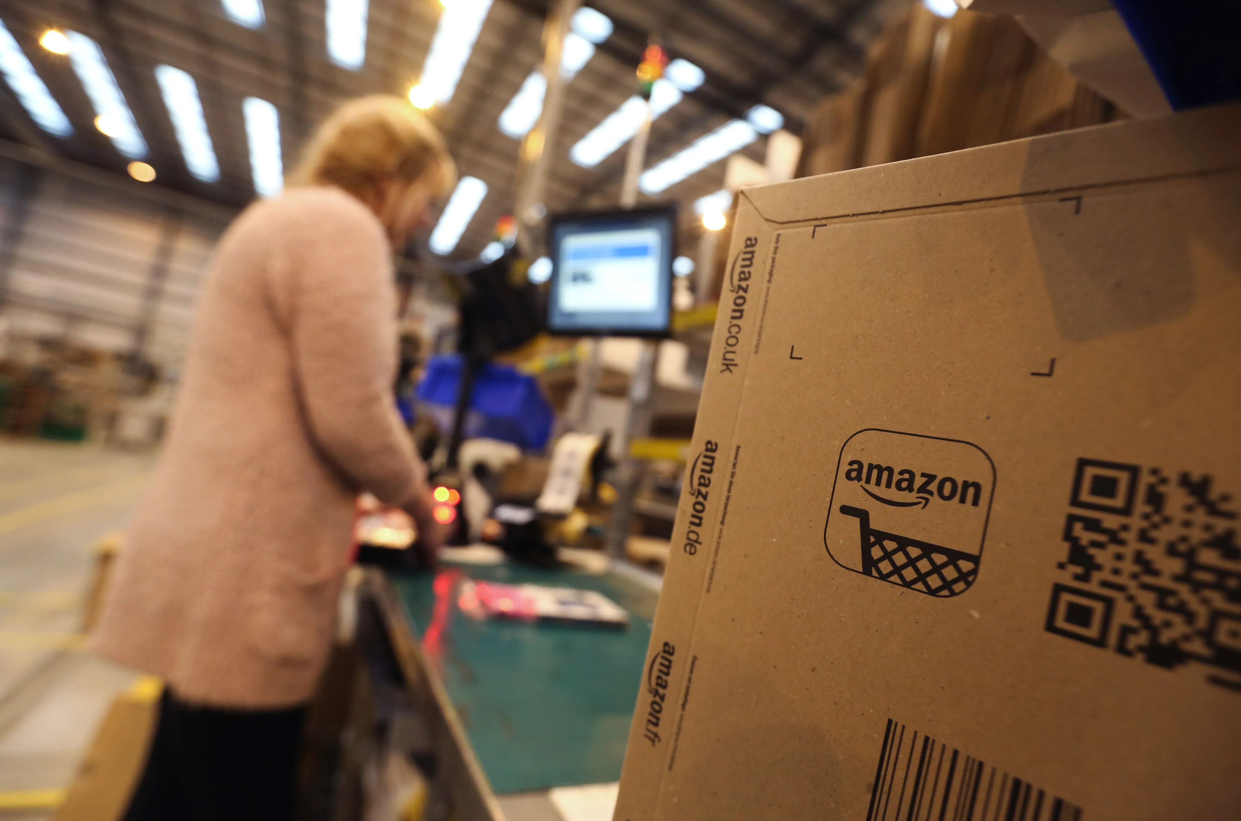 Inside An Amazon.com Inc. Fulfillment Center Ahead Of Black Friday And Cyber Monday