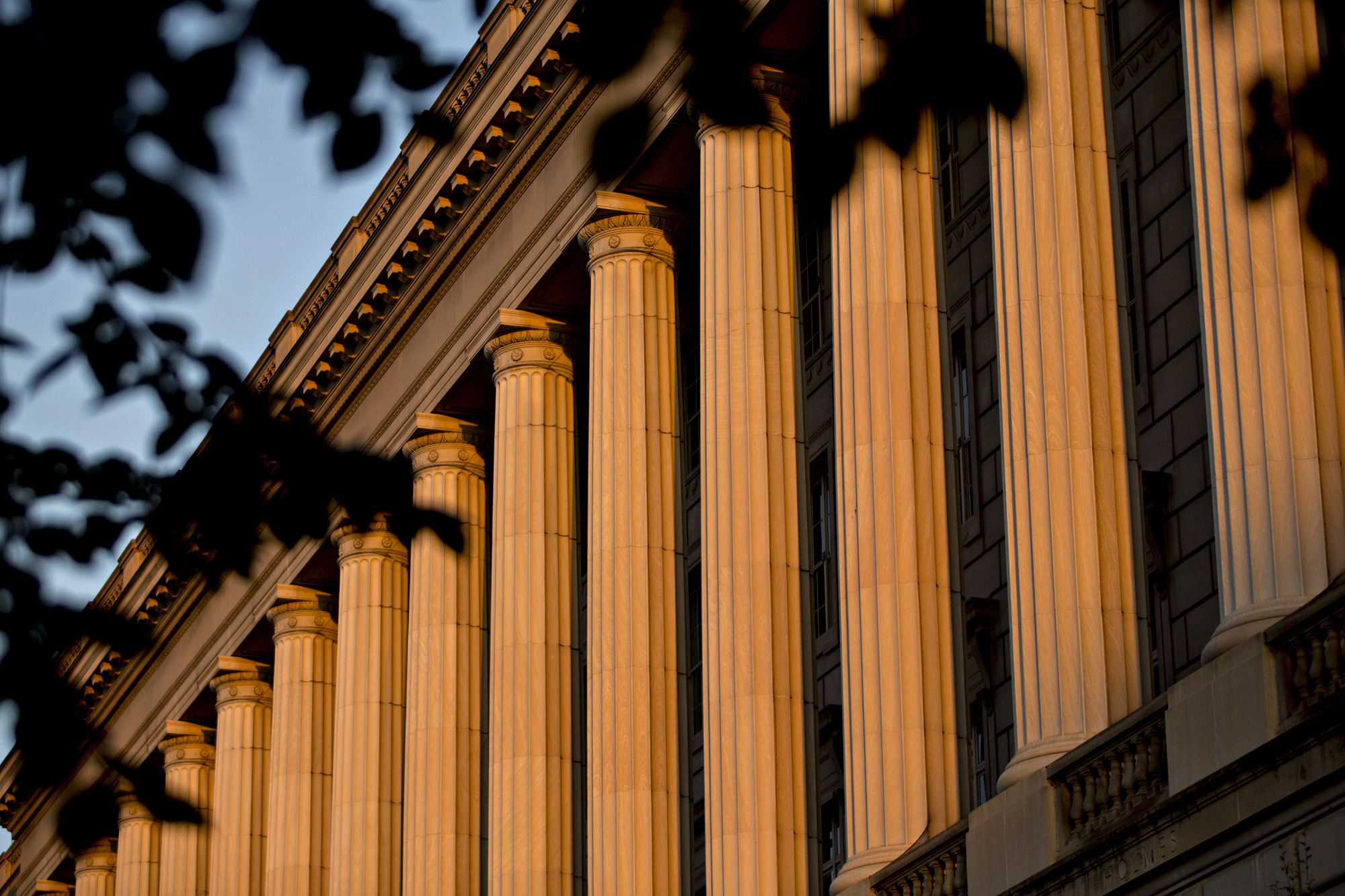 Views Of The IRS Headquarters As Congress Debates Tax Reform 