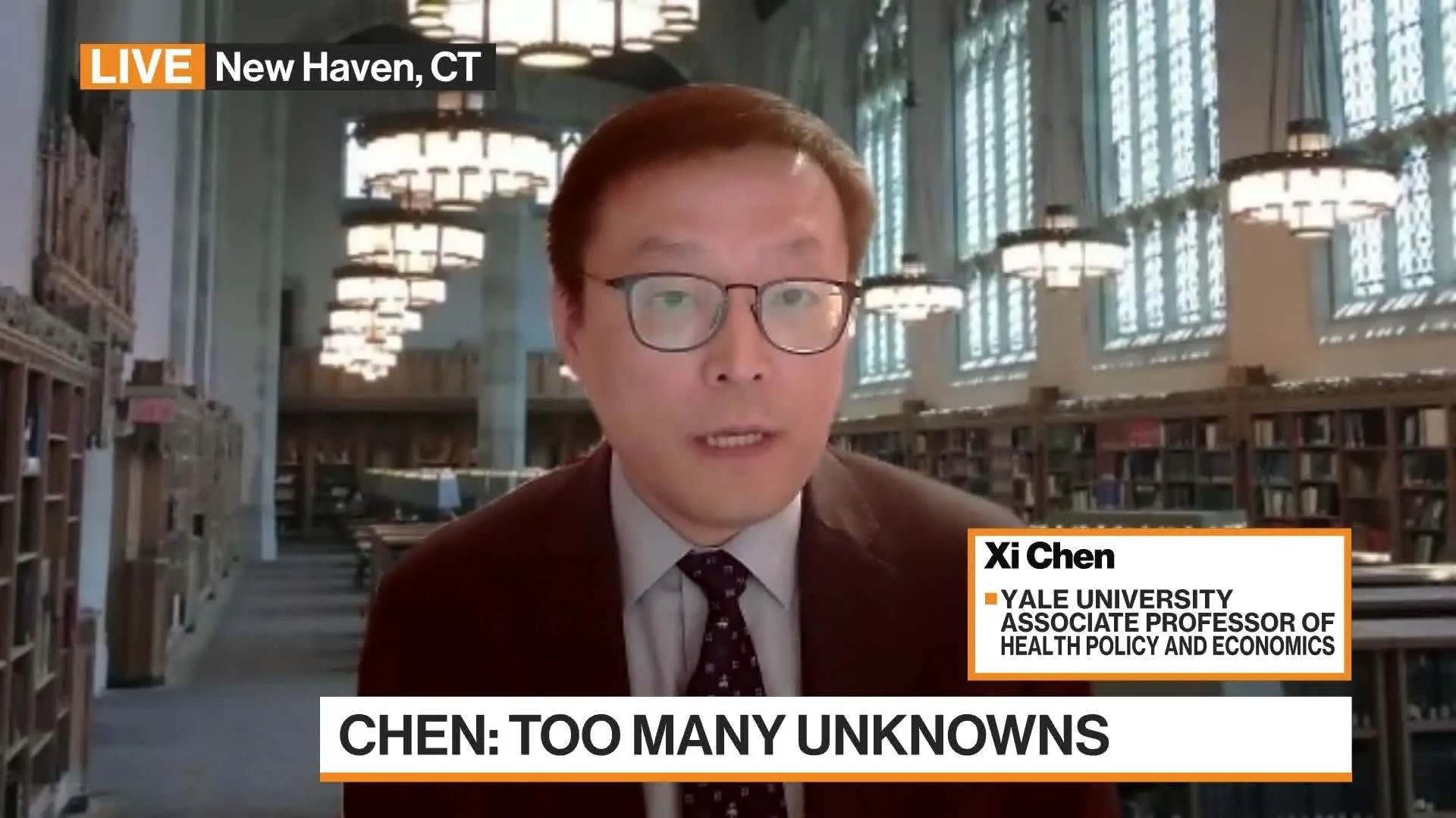 Watch Yale University's Chen on China's Covid Situation - Bloomberg