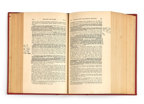 Auction of RBG’s Books Soars 3,900% Over Estimate
