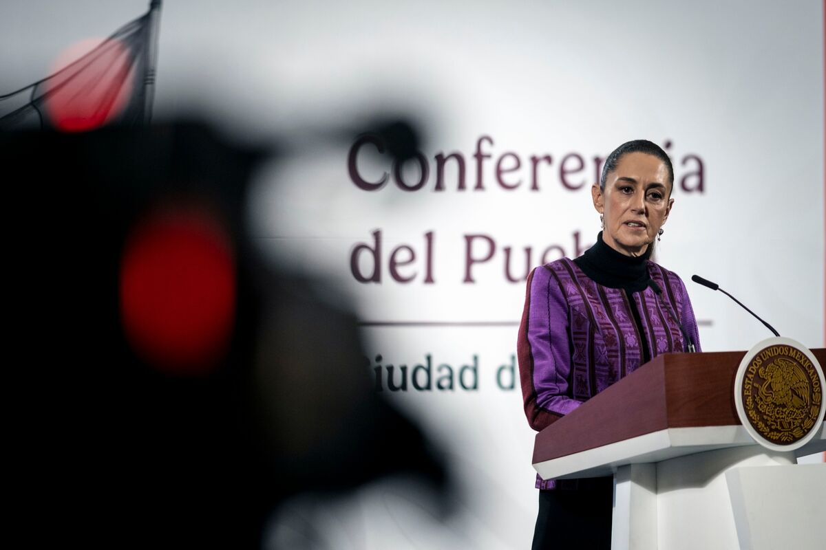 Sheinbaum de México opta por cautela ante aranceles de Trump - Bloomberg