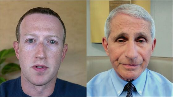 Mark Zuckerberg Tells Fauci He’s ‘Disappointed’ by U.S. on Covid-19