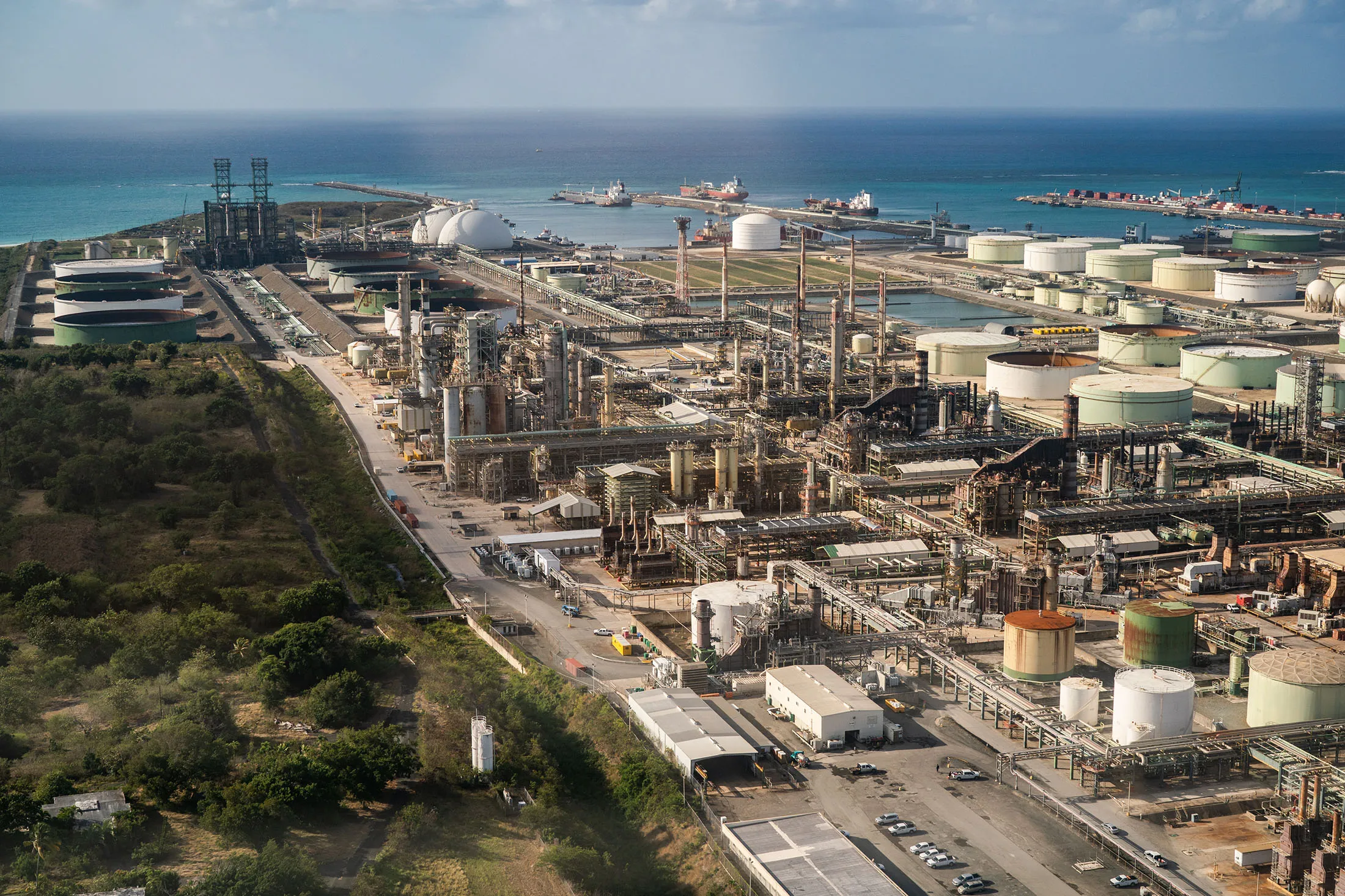 The Limetree Bay refinery in St. Croix, Virgin Islands.