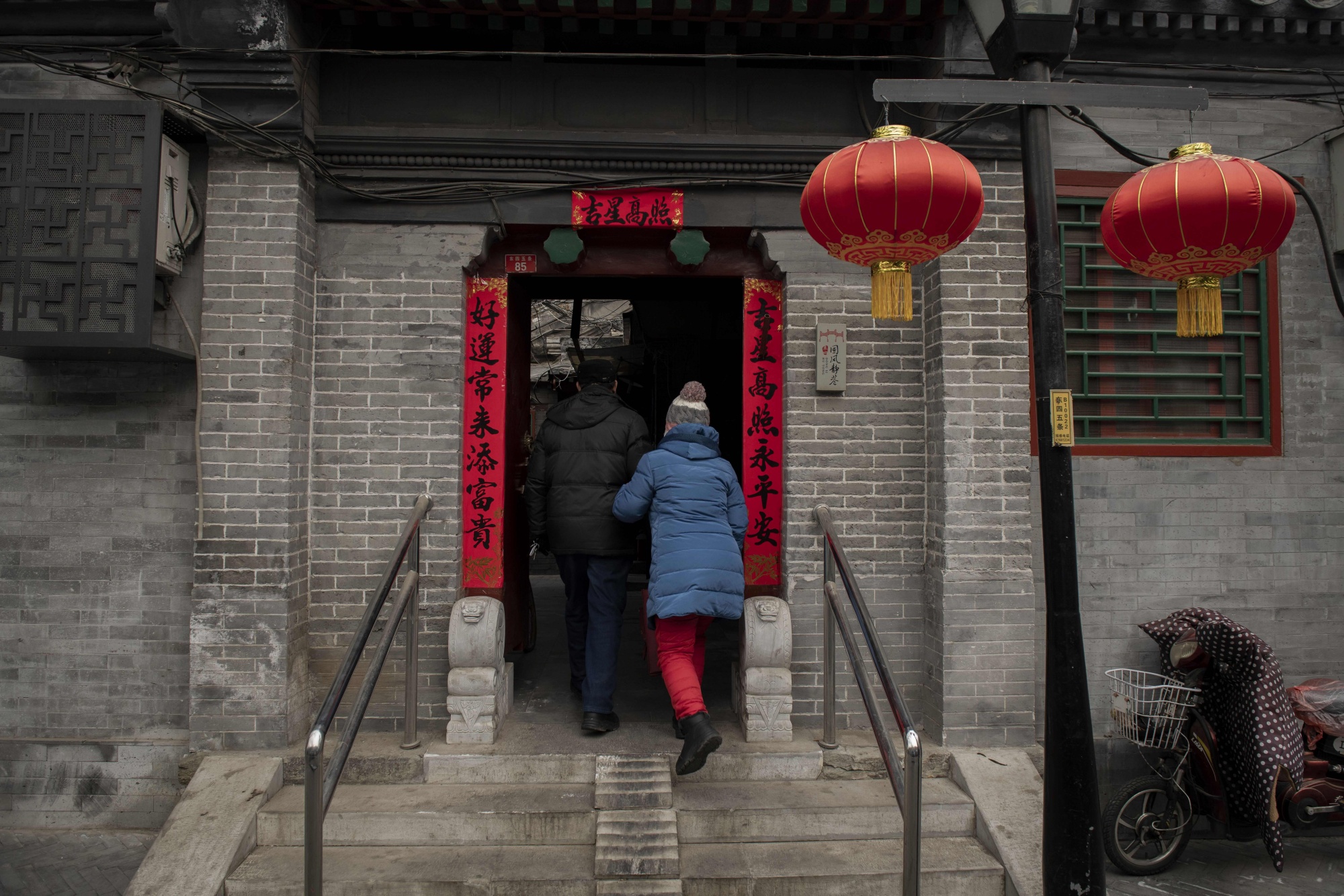 Many of Beijing’s hutong homes have been replaced by skyscrapers, but some are still in use.&nbsp;