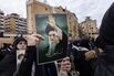 Pro-Iranian Demonstration Held In Beirut Following Death Of Iran's Ayatollah Ali Khamenei