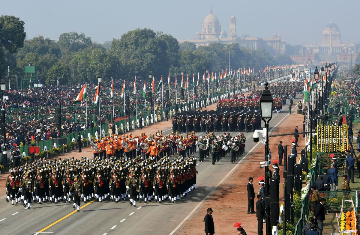 India Showcases Its Military Might at Republic Day Parade Bloomberg