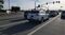 A photo captured of Apple's self-driving test vehicles, obtained by Bloomberg.