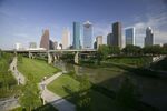 Houston's Buffalo Bayou Promenade, designed by SWA Group.