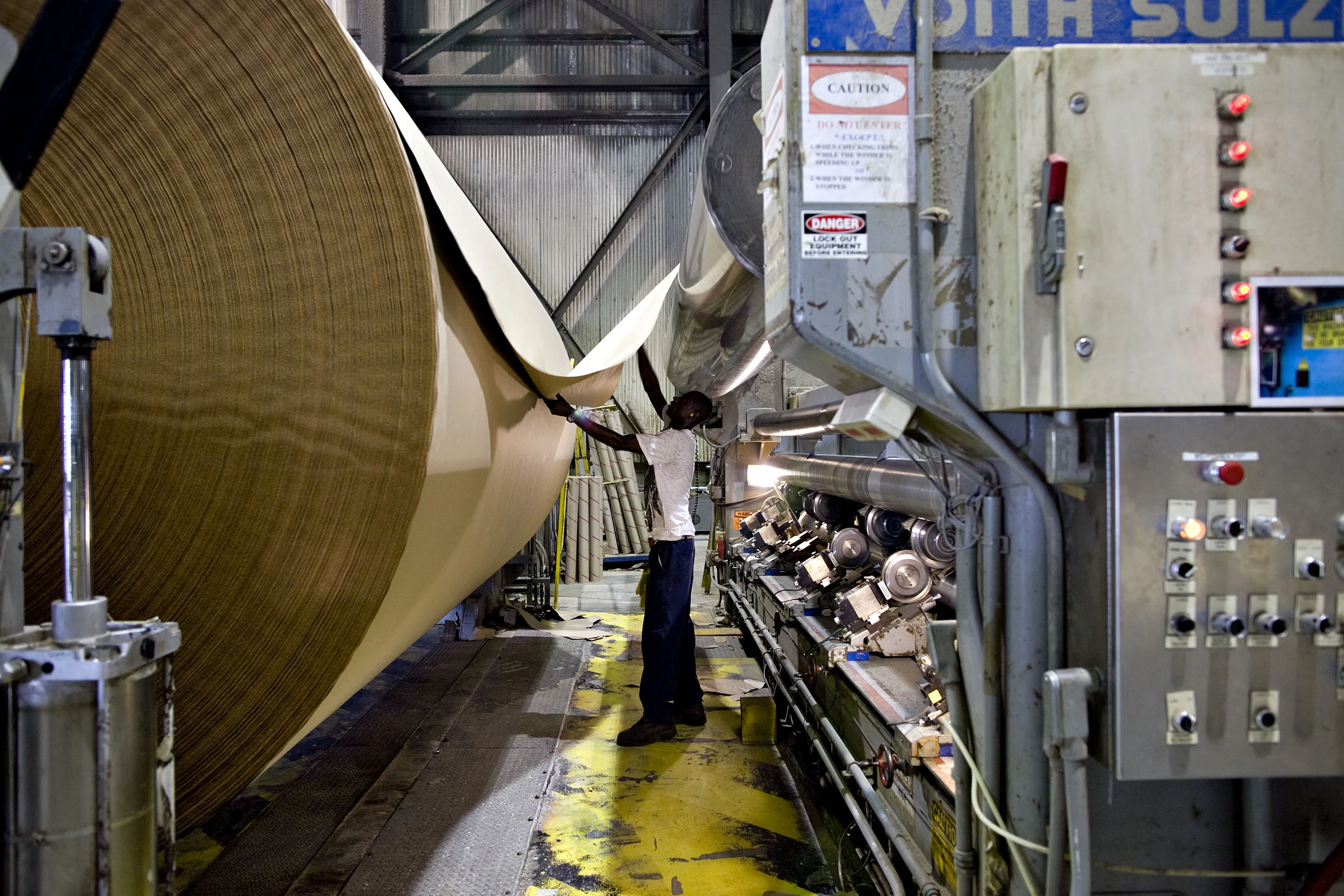 Paper Recycling At Pratt Industries Plant