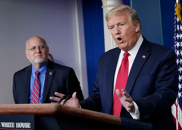 Not the person who should hold a Covid-19 briefing.