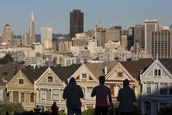 San Francisco's downtown housing.
