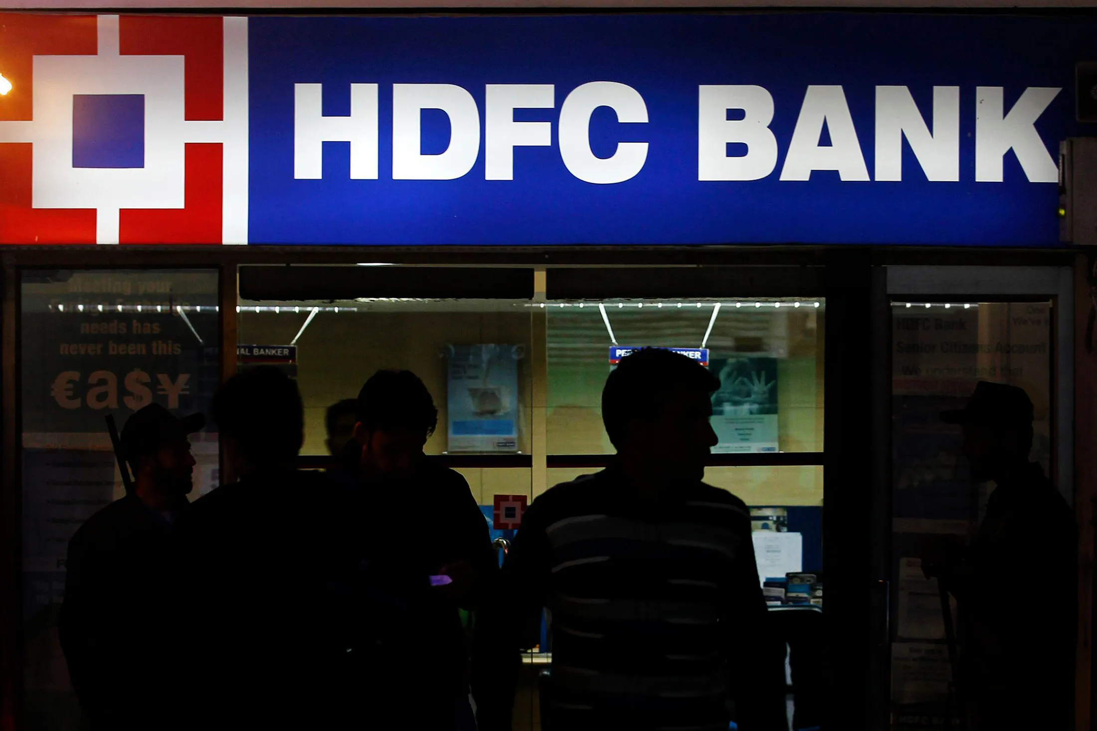 An HDFC branch in Srinagar, India.