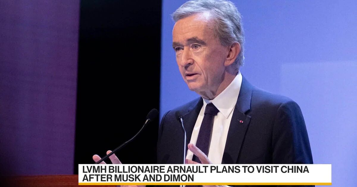 LVMH Boss Arnault Plans to Visit China After Musk and Dimon - Caixin Global