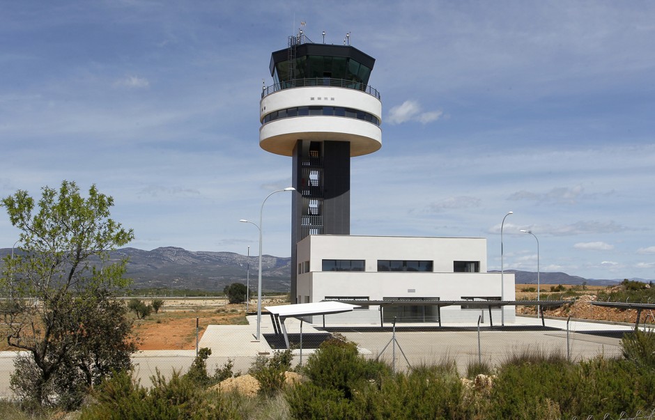 Castellón Airport in its current empty state.