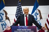 Former President Trump Attends Iowa Campaign Events 