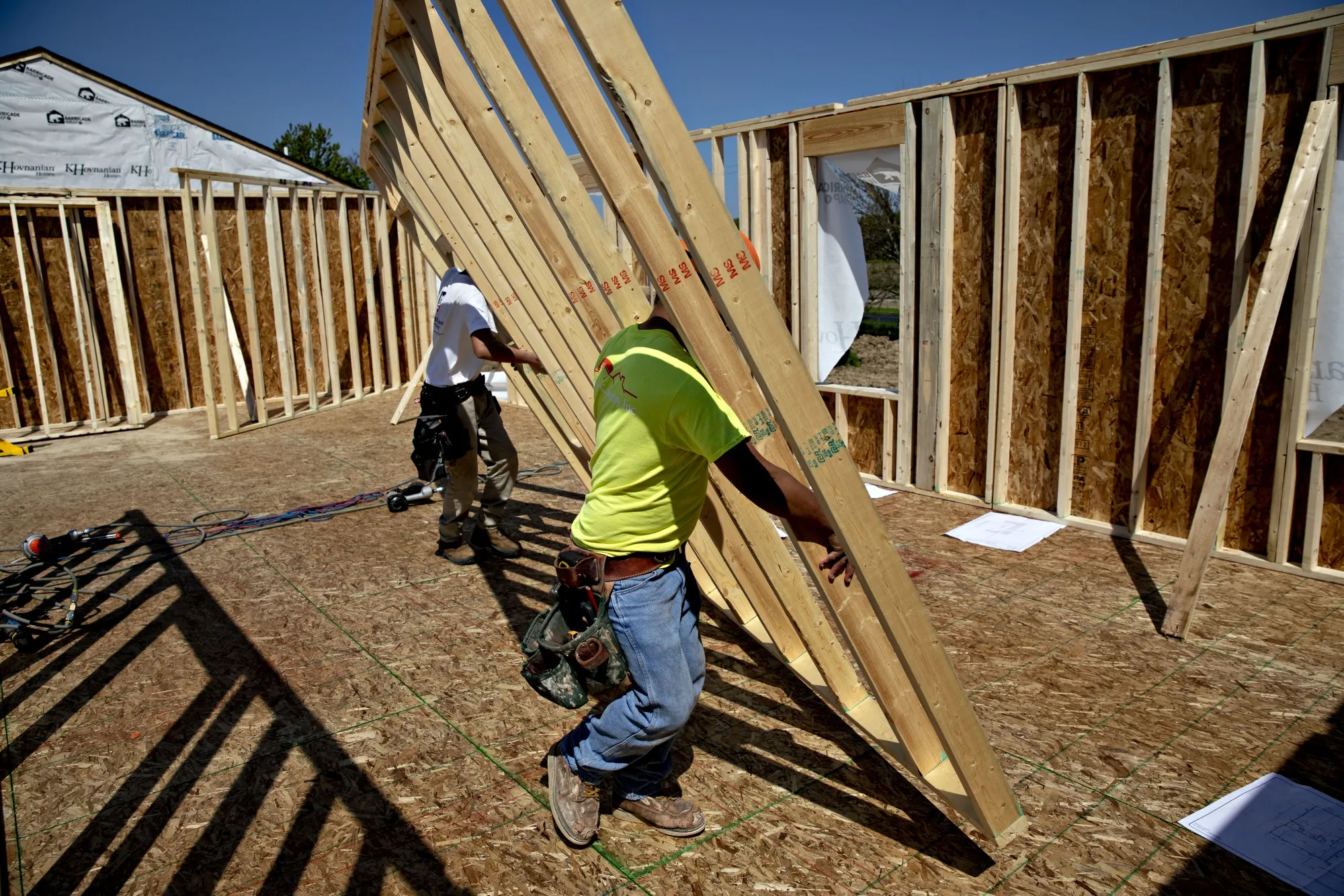 Residential Construction As Housing Starts Figures Released 