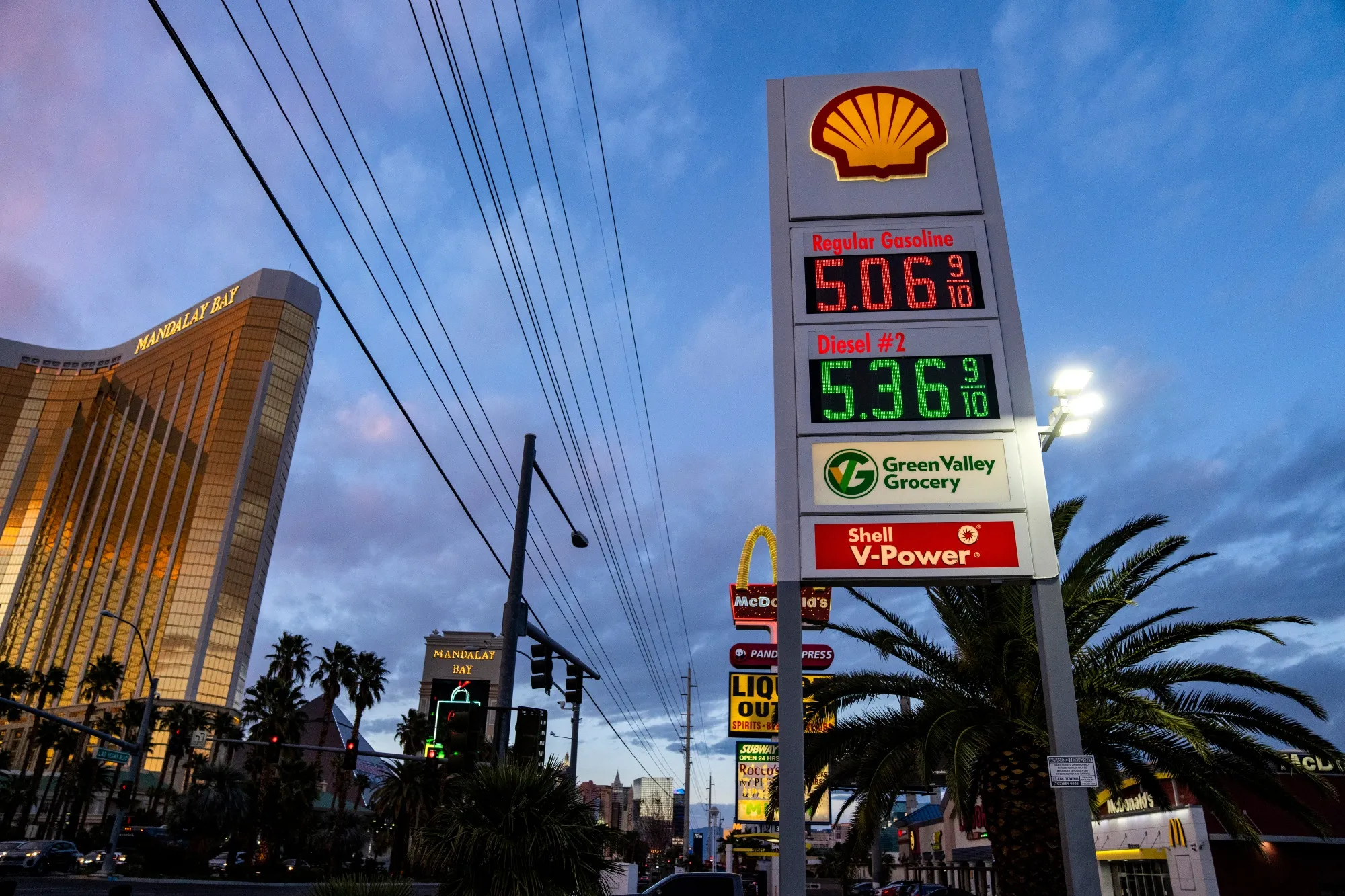 Prices are sky high.