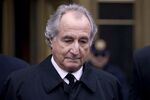 Bernard Madoff leaves federal court in New York on 2009.